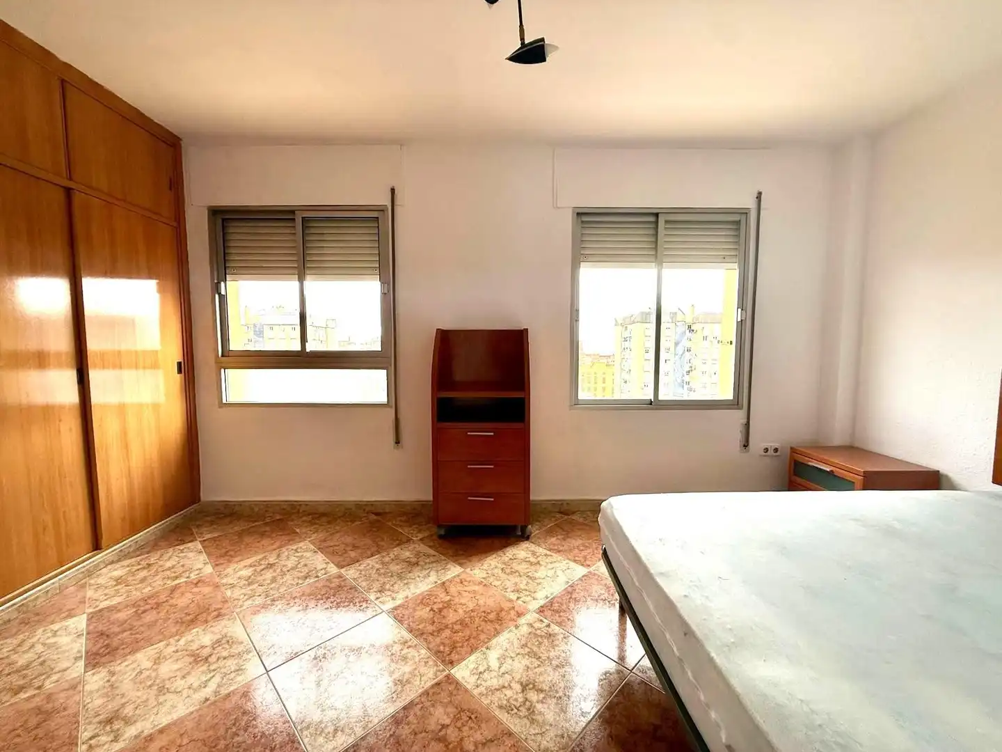 Bedroom of Flat for sale in Málaga  with Terrace, Furnished and Balcony