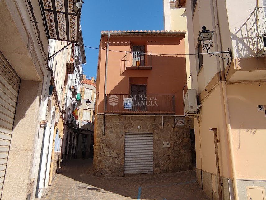 Vista exterior de Casa o xalet en venda en Caudiel amb Balcó