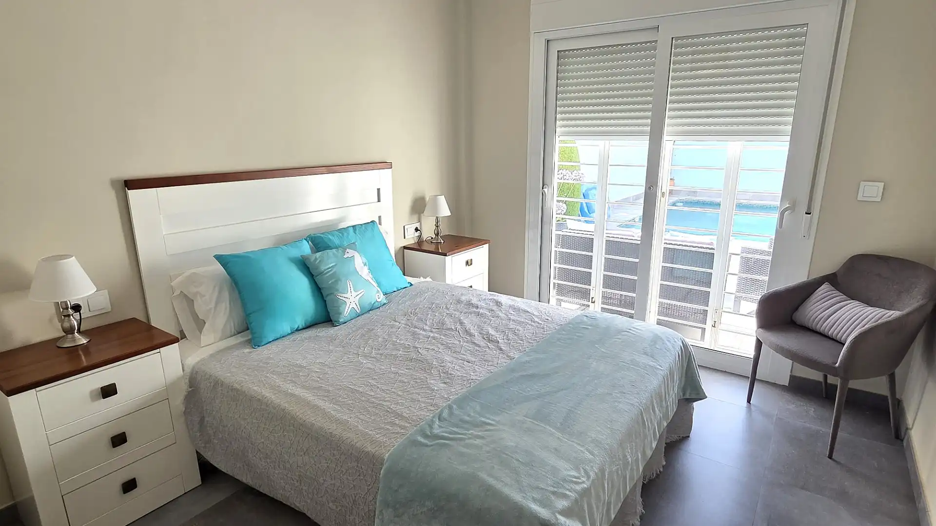 Dormitori de Casa o xalet en venda en Cartagena amb Aire condicionat, Jardí privat i Terrassa