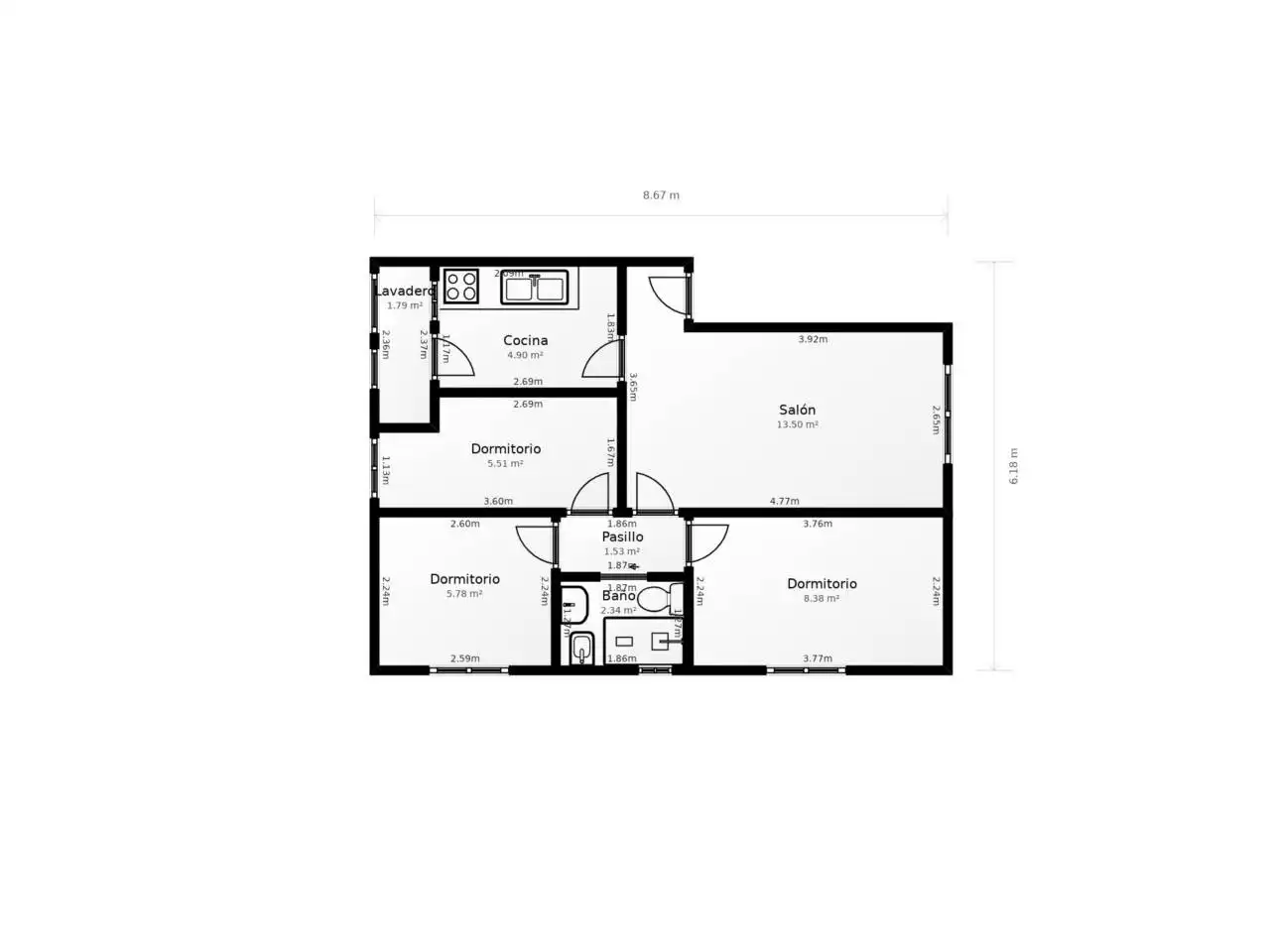 Piso en venta en Sabadell con Aire acondicionado y Calefacción