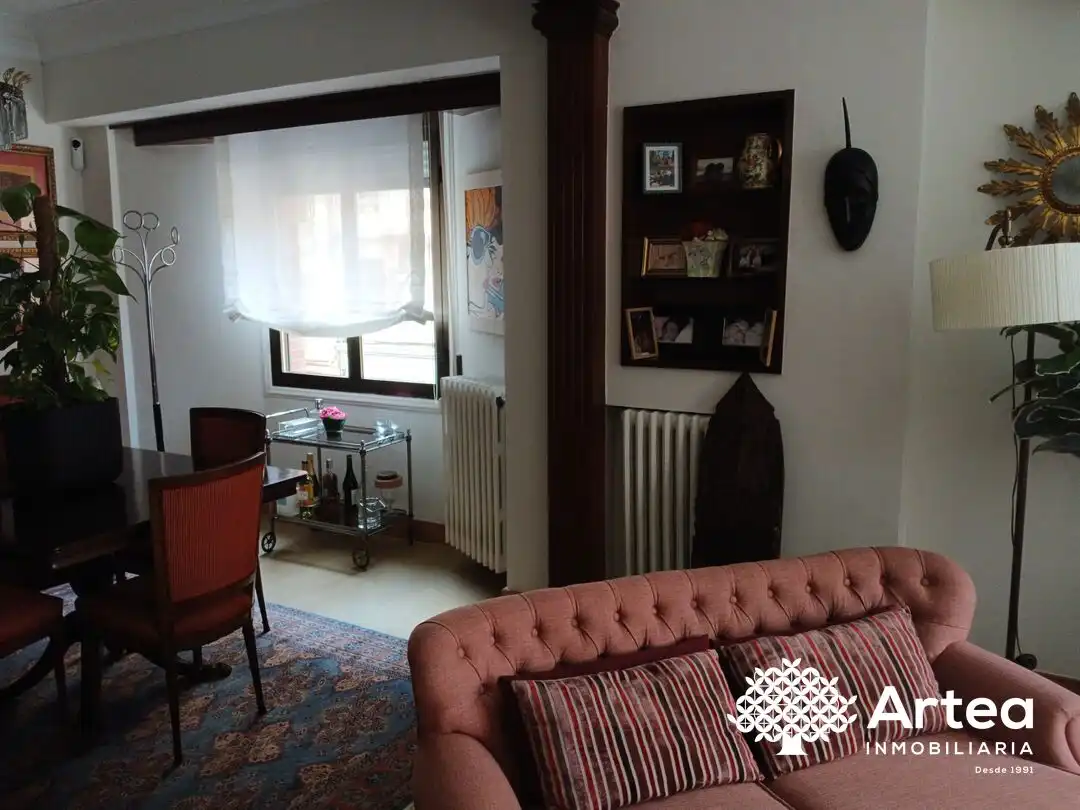 Living room of Flat for rent in Bilbao   with Heating