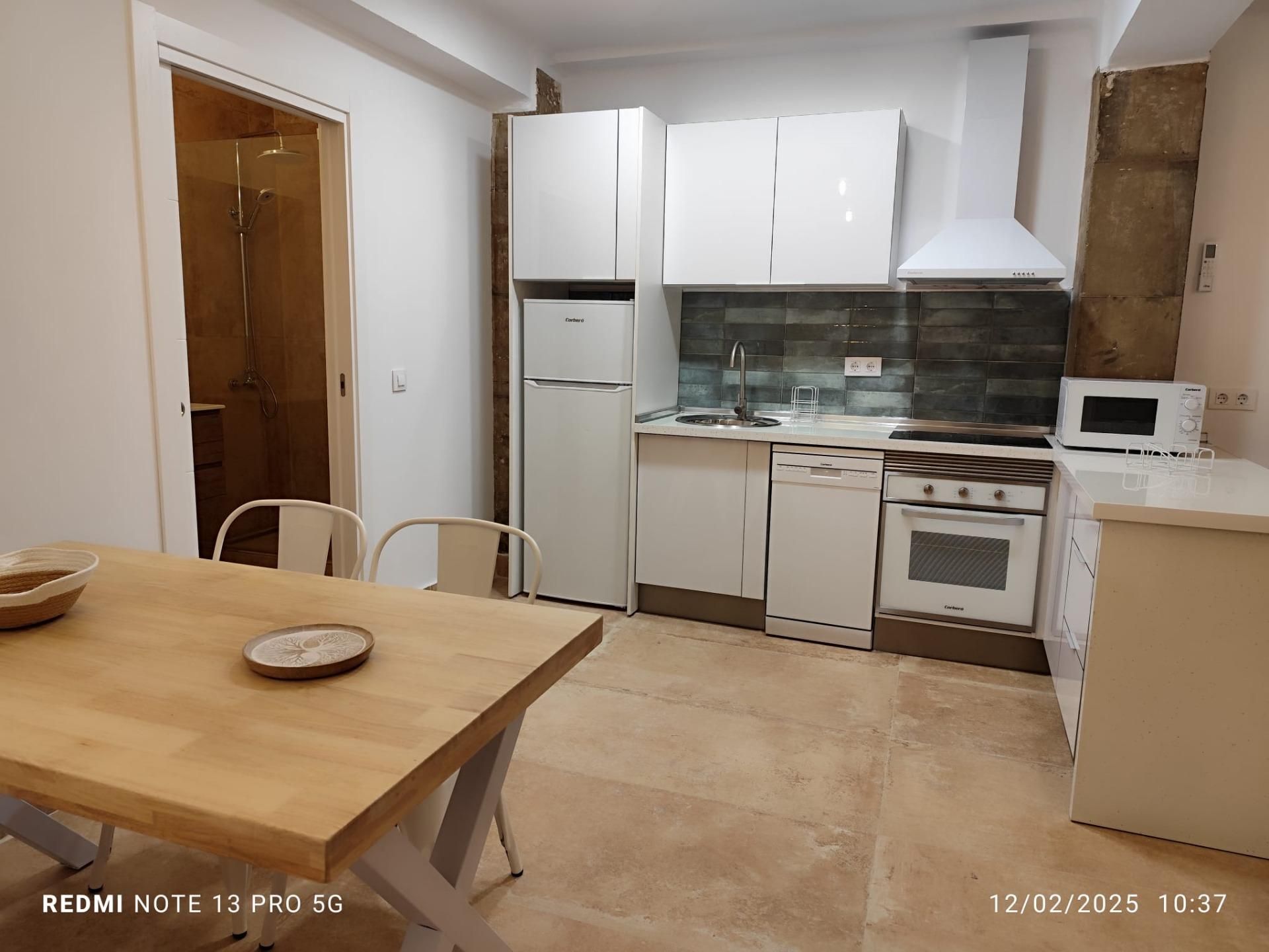 Kitchen of Flat for sale in Cáceres Capital  with Air Conditioner