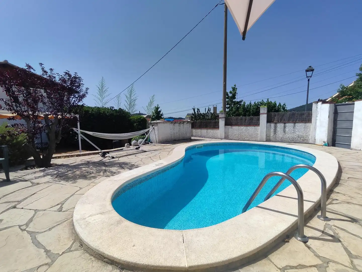 Piscina de Casa o xalet en venda en Vallbona d'Anoia amb Aire condicionat, Jardí privat i Terrassa