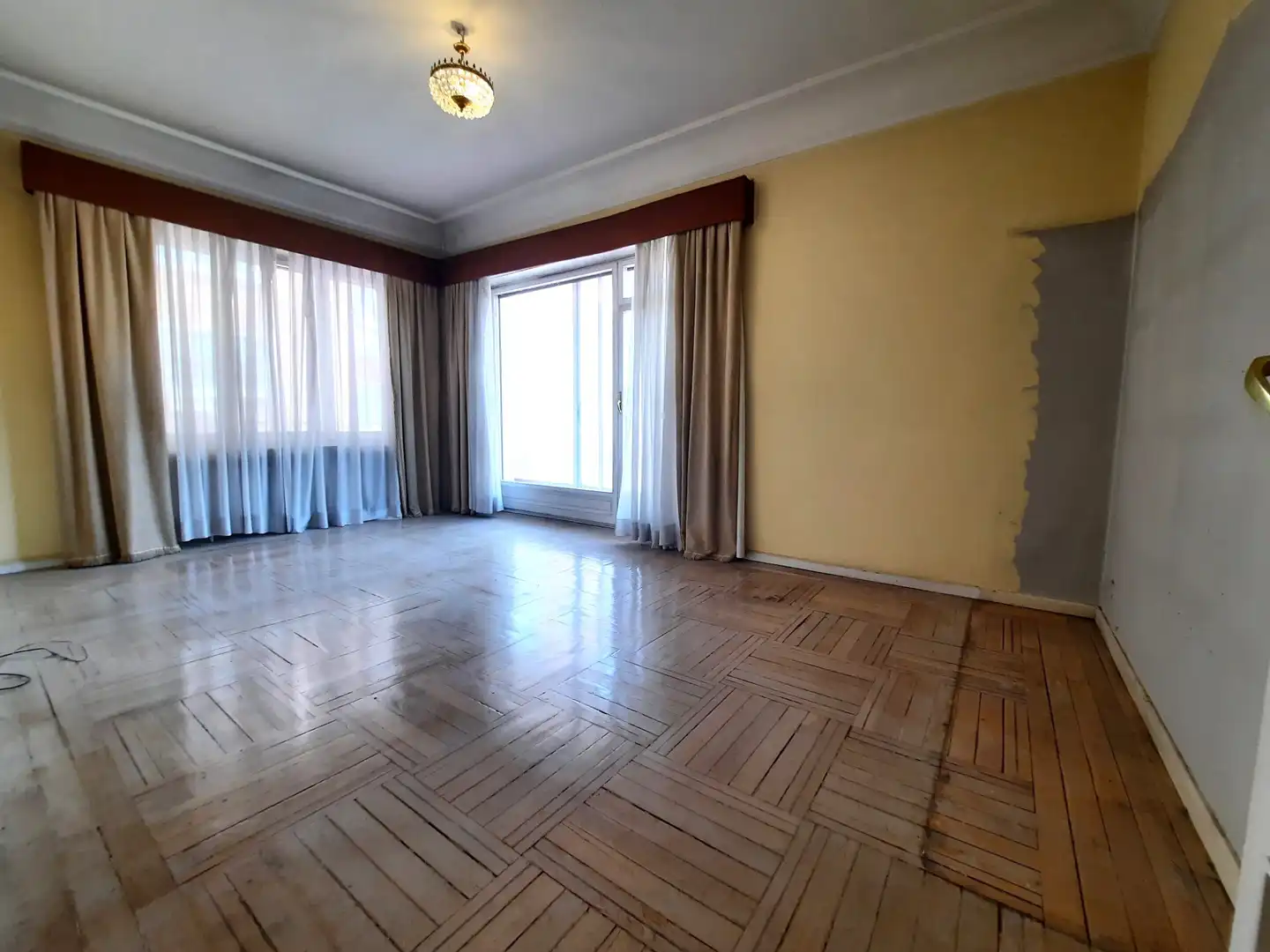 Wohnzimmer von Wohnung zum Verkauf in Madrid mit Heizung, Parkett und Terrasse