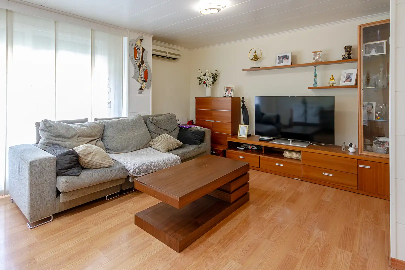 Sala d'estar de Pis en venda en Martorell amb Aire condicionat, Calefacció i Parquet