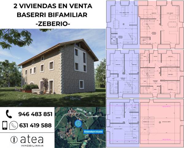 Casa adosada en Venta en Ermitabarri Auzoa en Zeberio