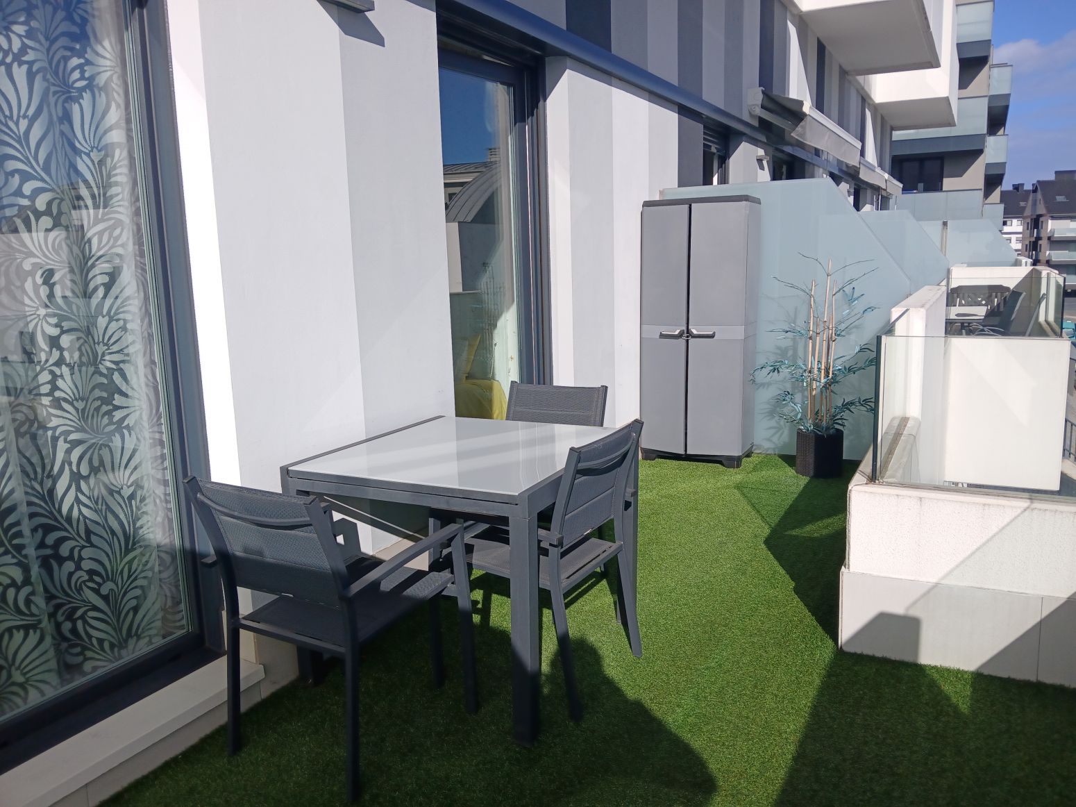 Terrassa de Pis de lloguer en Gijón  amb Calefacció, Terrassa i Traster