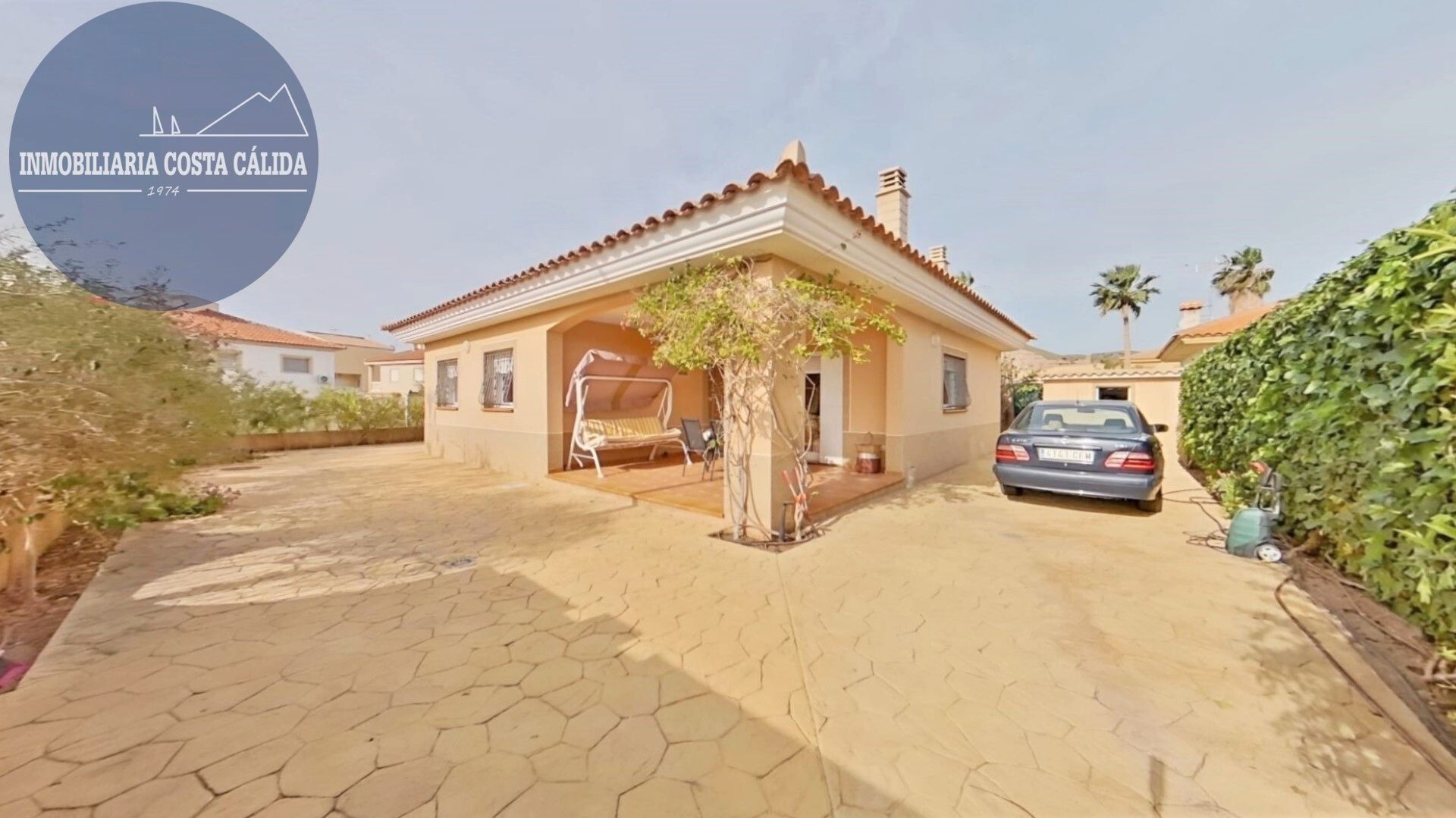 Exterior view of House or chalet for sale in Águilas  with Air Conditioner, Heating and Private garden