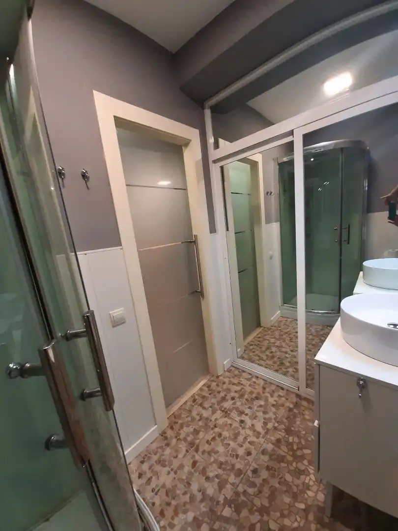 Bathroom of Flat for sale in Roquetas de Mar  with Terrace and Furnished