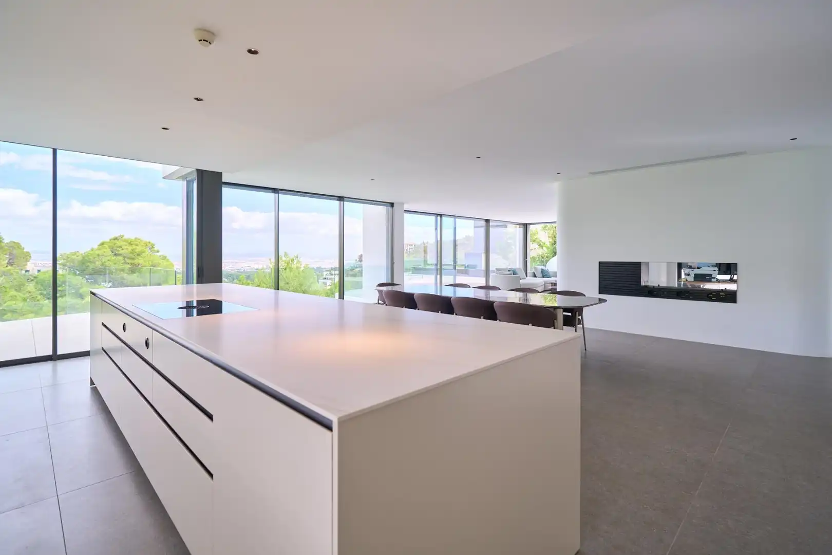 Cuina de Casa o xalet en venda en  Palma de Mallorca amb Aire condicionat, Jardí privat i Terrassa