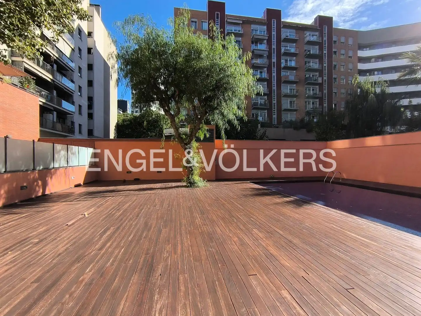 Terraza de Piso de alquiler en Barcelona con Aire acondicionado, Calefacción y Terraza