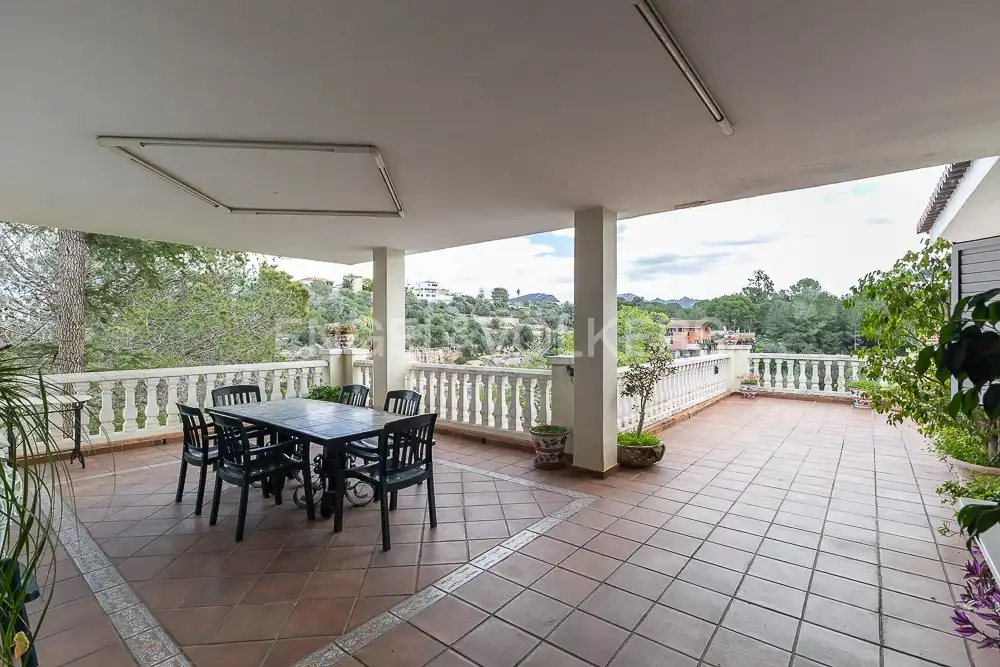 Terraza de Casa o chalet en venta en Alzira con Aire acondicionado, Calefacción y Jardín privado