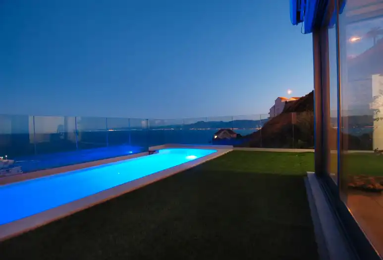 Swimming pool of Detached homes for sale in Cullera  with Air Conditioner, Heating and Private garden