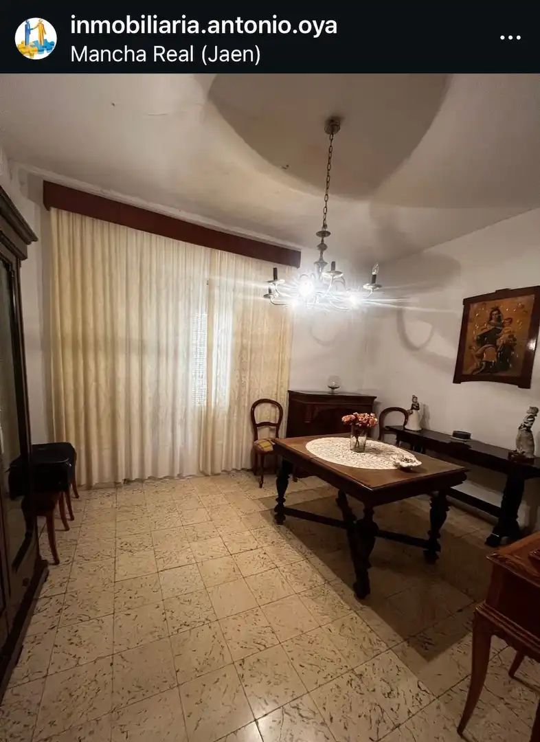 Menjador de Casa o xalet en venda en Mancha Real amb Jardí privat, Terrassa i Traster
