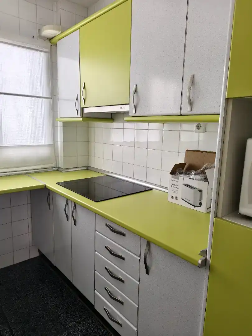 Kitchen of Flat for rent in Mérida  with Air Conditioner, Washing machine and Microwave