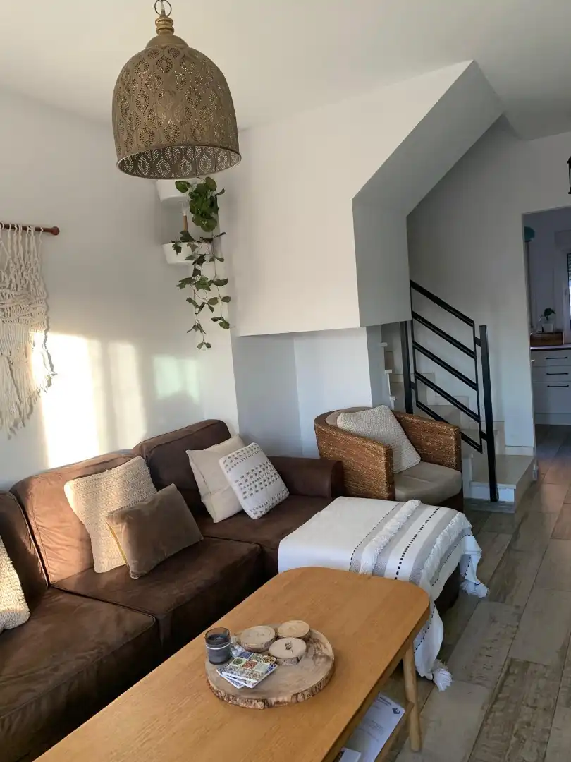 Sala d'estar de Dúplex en venda en Málaga amb Aire condicionat, Terrassa i Moblat