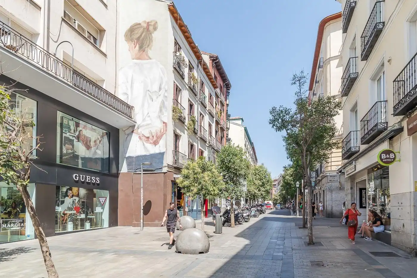 Vista exterior de Apartamento de alquiler en Madrid con Aire acondicionado, Calefacción y Amueblado