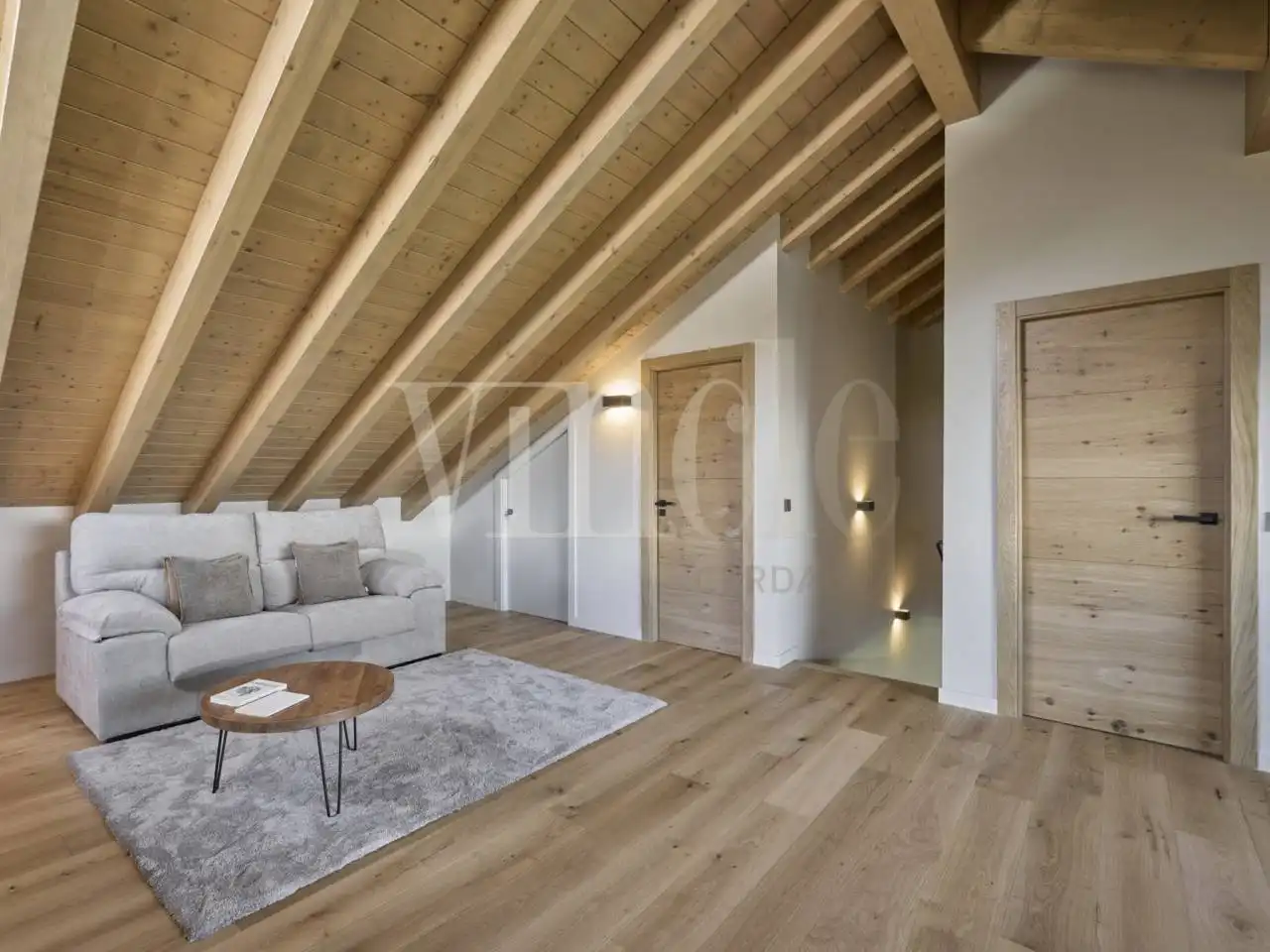 Living room of Houses for sale in Guils de Cerdanya  with Heating, Private garden and Parquet flooring