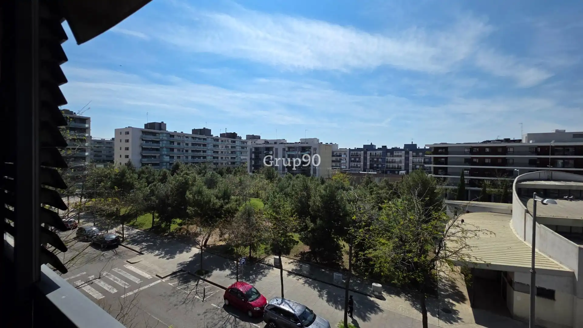 Exterior view of Flat for sale in  Lleida Capital  with Air Conditioner, Heating and Parquet flooring