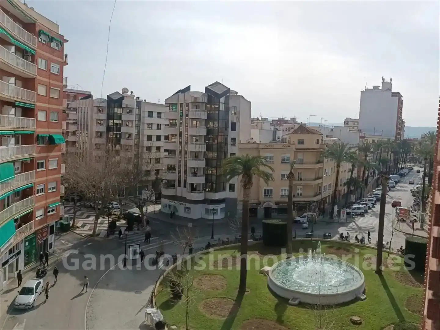 Vista exterior de Pis en venda en Gandia amb Aire condicionat i Balcó