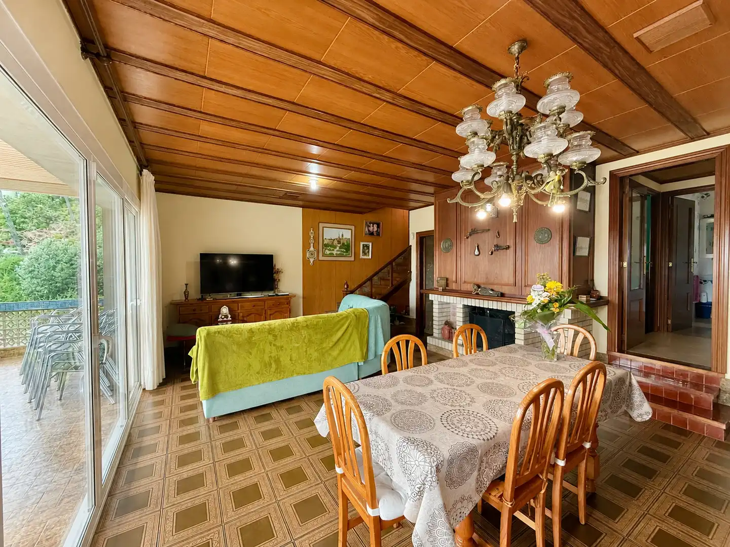 Dining room of Houses for sale in Torrelles de Llobregat  with Heating, Private garden and Terrace
