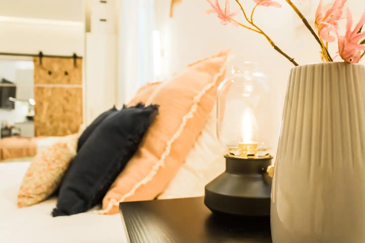 Habitación de Apartamento de alquiler en Madrid con Aire acondicionado, Calefacción y Parquet