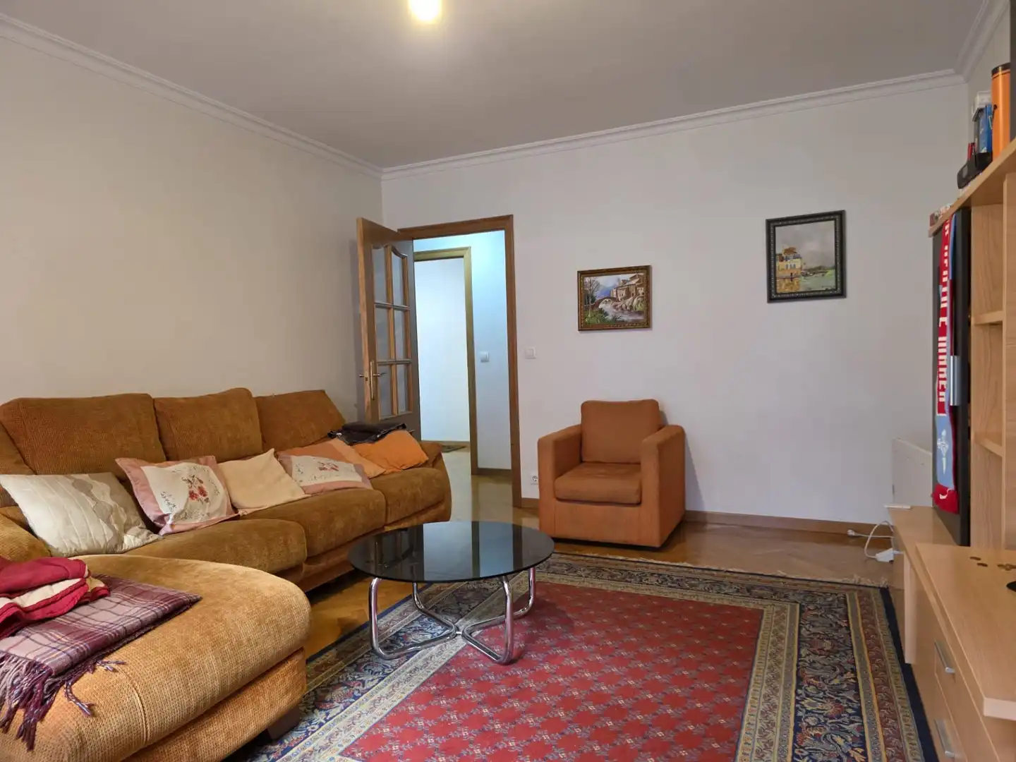 Wohnzimmer von Wohnung zum Verkauf in Ponteareas mit Heizung