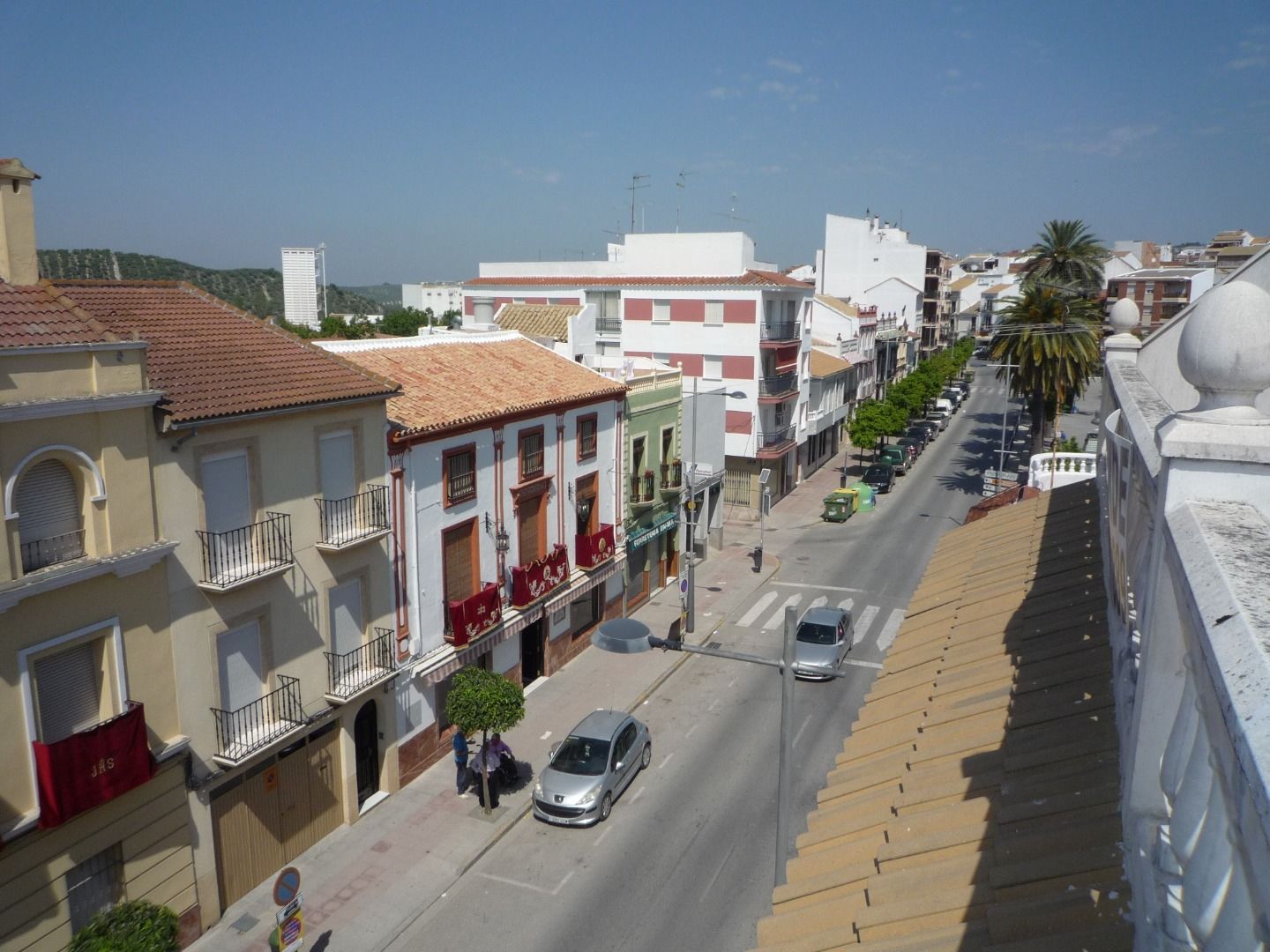 Vista exterior de Àtic en venda en Nueva Carteya amb Aire condicionat, Terrassa i Traster