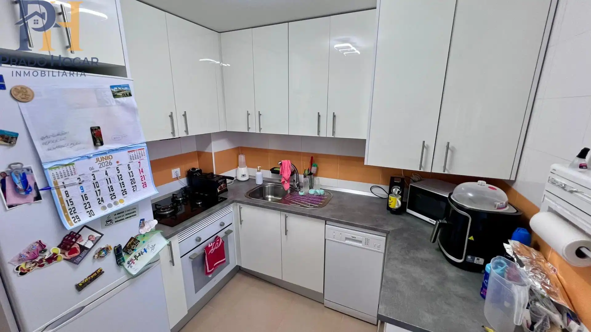 Kitchen of Flat for sale in El Casar de Escalona  with Heating, Balcony and Community pool