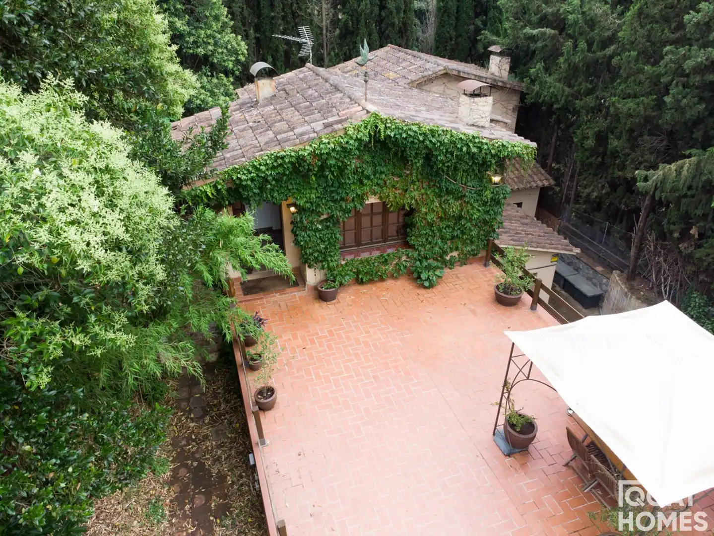 Terraza de Casa o chalet en venta en Sant Cugat del Vallès con Aire acondicionado, Calefacción y Terraza