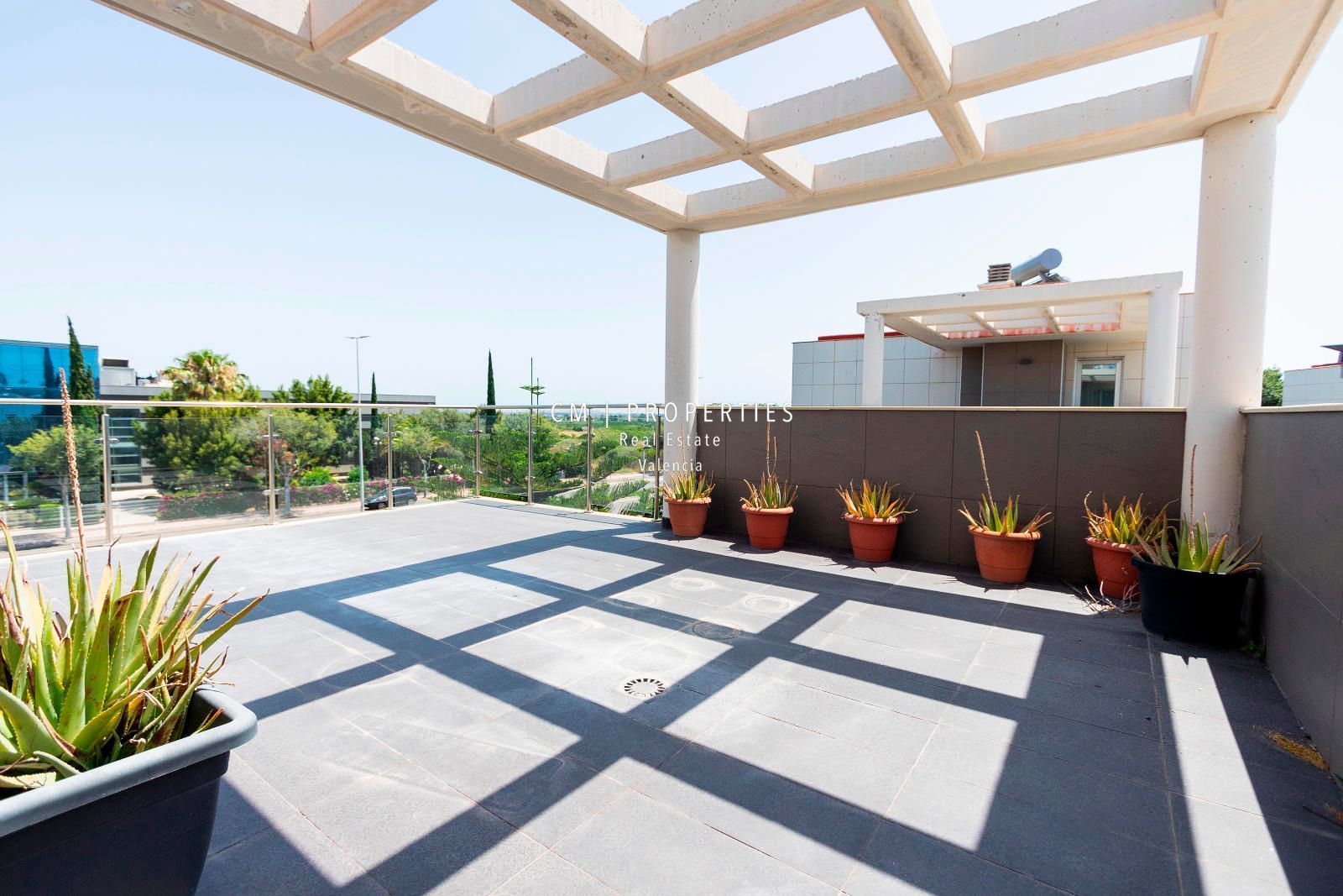Terrace of House or chalet for sale in Castellón de la Plana / Castelló de la Plana  with Air Conditioner, Terrace and Storage room