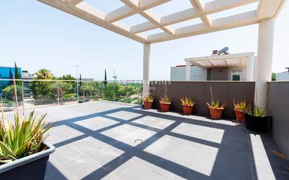 Terrace of House or chalet for sale in Castellón de la Plana / Castelló de la Plana  with Air Conditioner, Terrace and Storage room