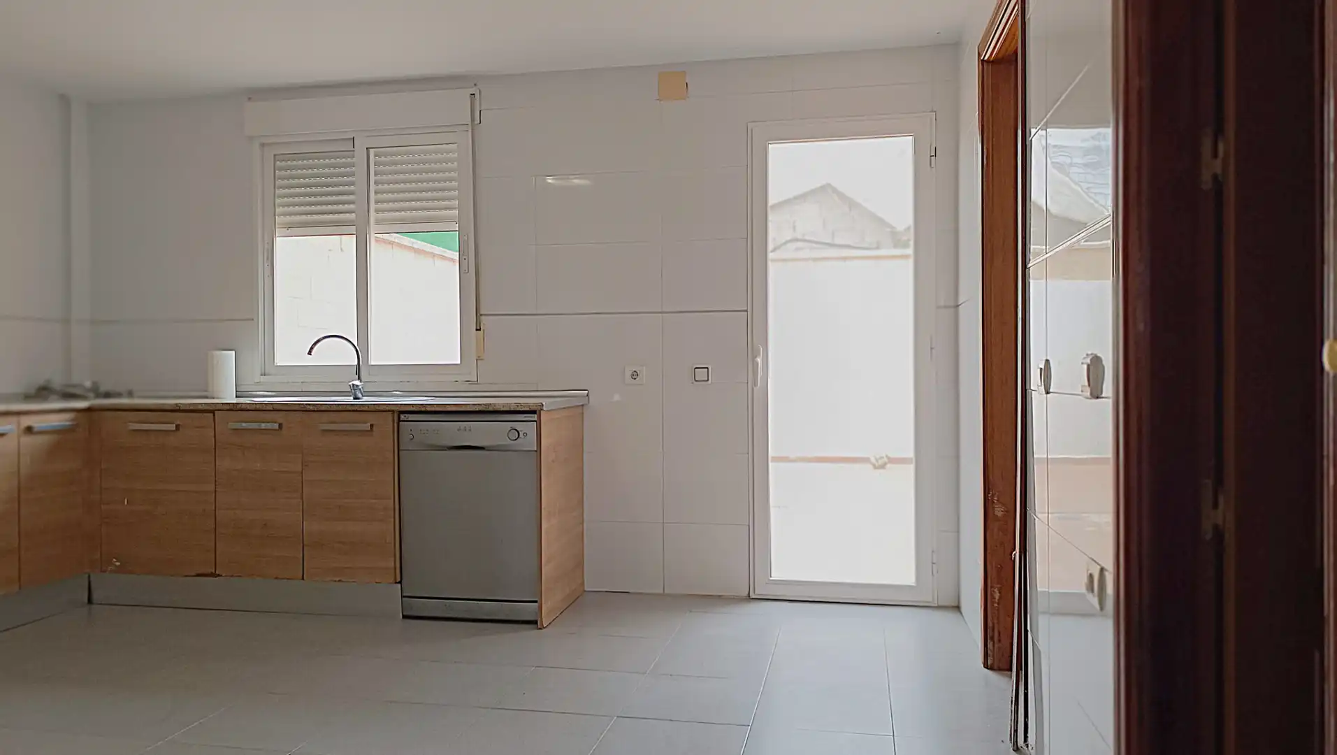 Cocina de Casa adosada en venta en Mancha Real con Aire acondicionado, Jardín privado y Terraza