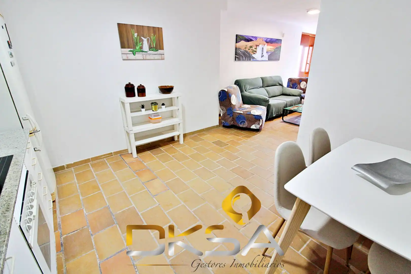 Sala de estar de Casa o chalet en venta en Oropesa del Mar / Orpesa con Calefacción, Jardín privado y Terraza