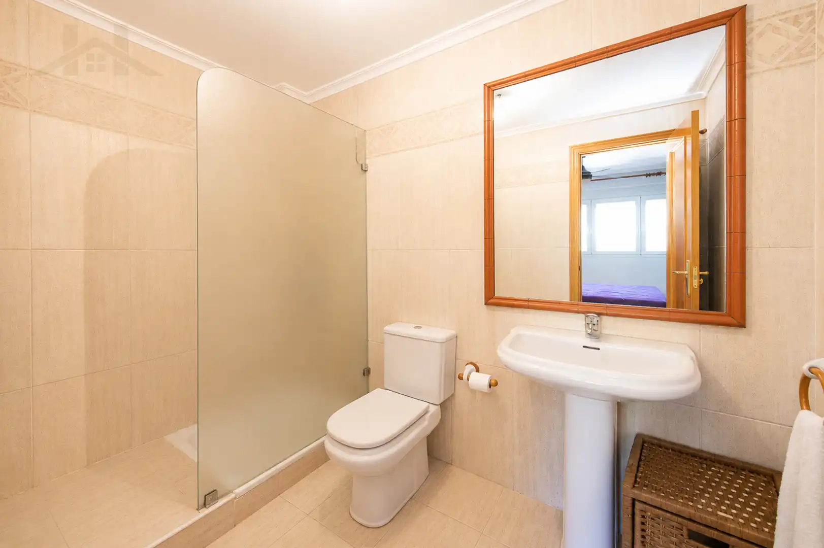 Badezimmer von Haus oder Chalet zum Verkauf in Colmenar Viejo mit Klimaanlage, Terrasse und Abstellraum