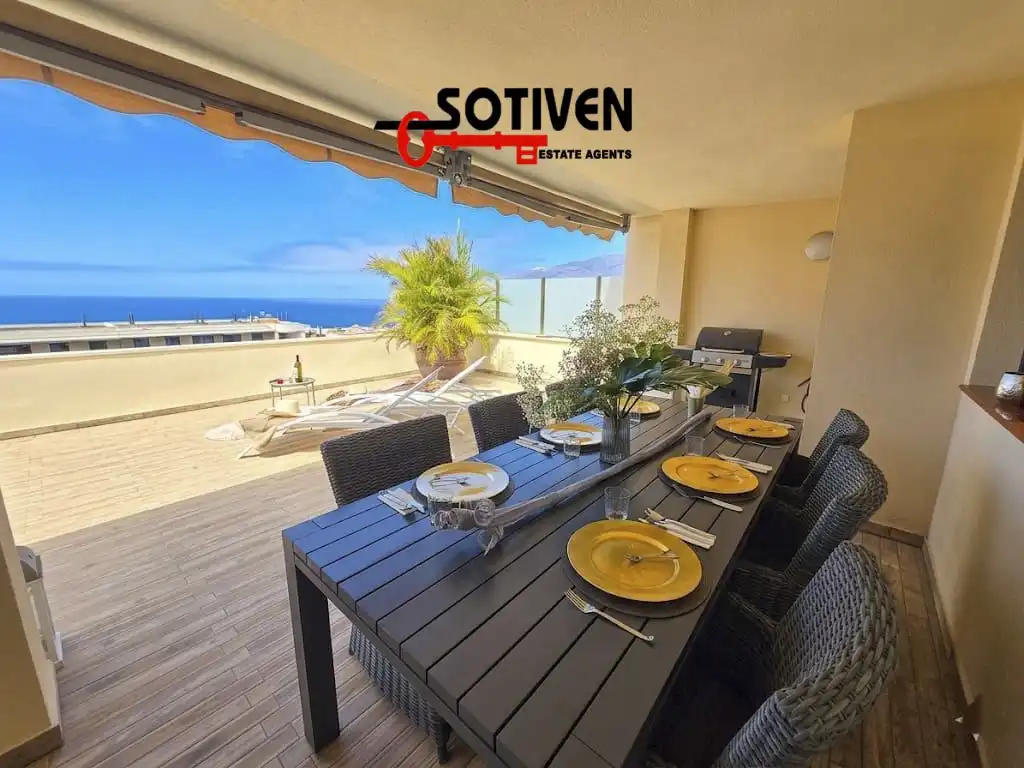 Penthouse mit Aufzug zum Verkauf in Acantilados de Los Gigantes, imagen 3