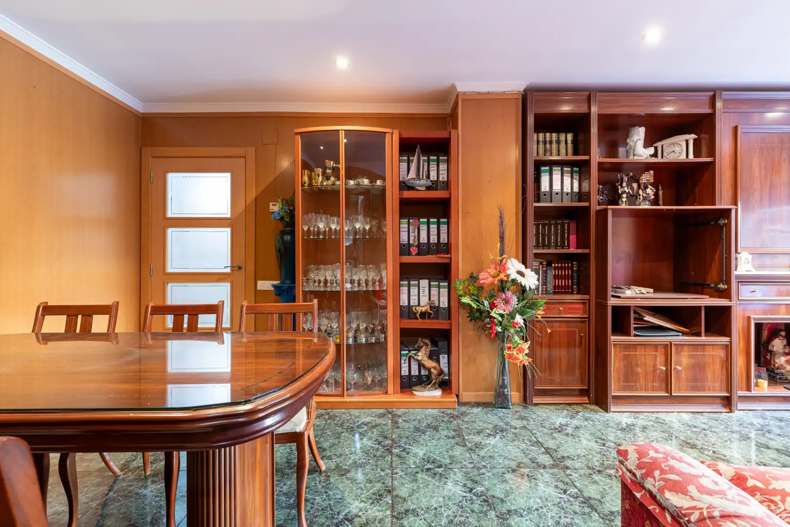 Esszimmer von Wohnung zum Verkauf in Terrassa mit Klimaanlage, Heizung und Terrasse