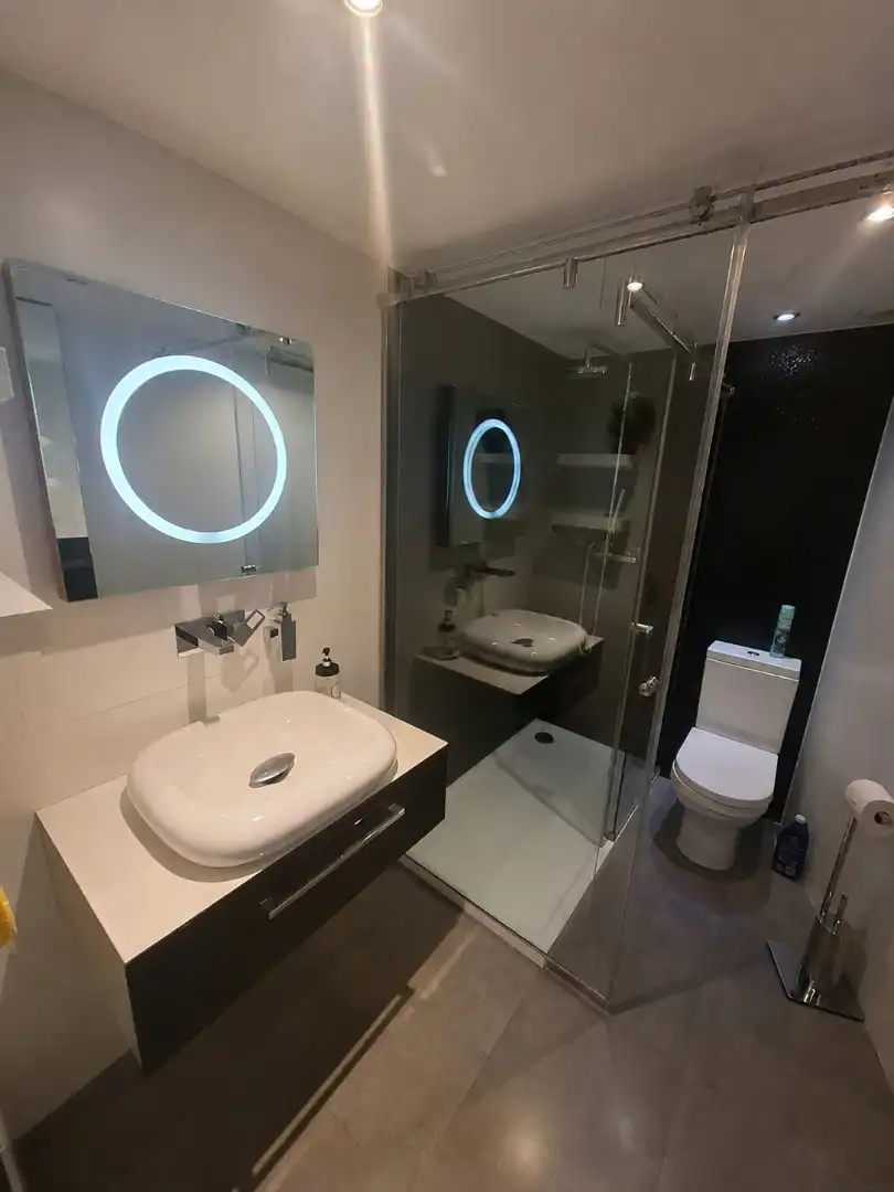 Bathroom of Flat for sale in Ciudad Real  with Air Conditioner and Terrace