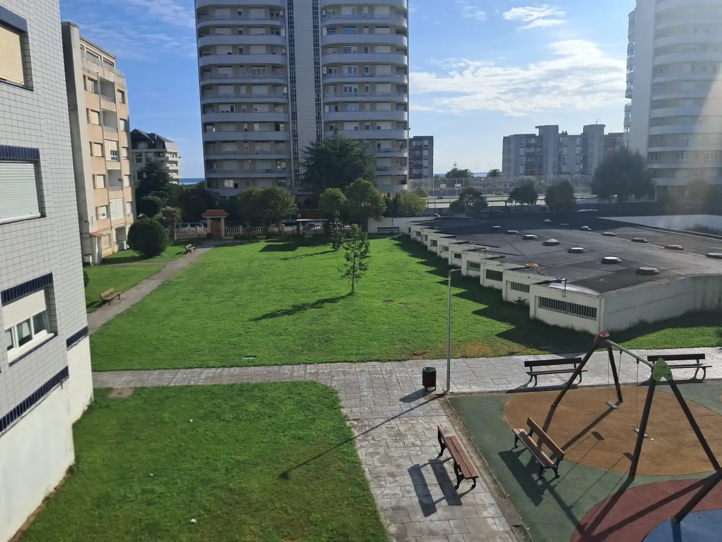 Exterior view of Flat for sale in Laredo  with Heating, Furnished and Washing machine
