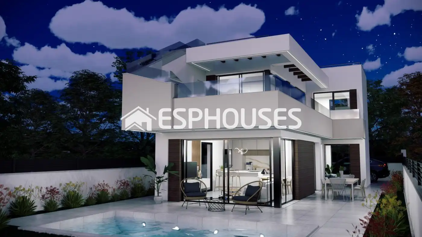 Chalet con terraza en venta en El Pinar de Campoverde, imagen 12