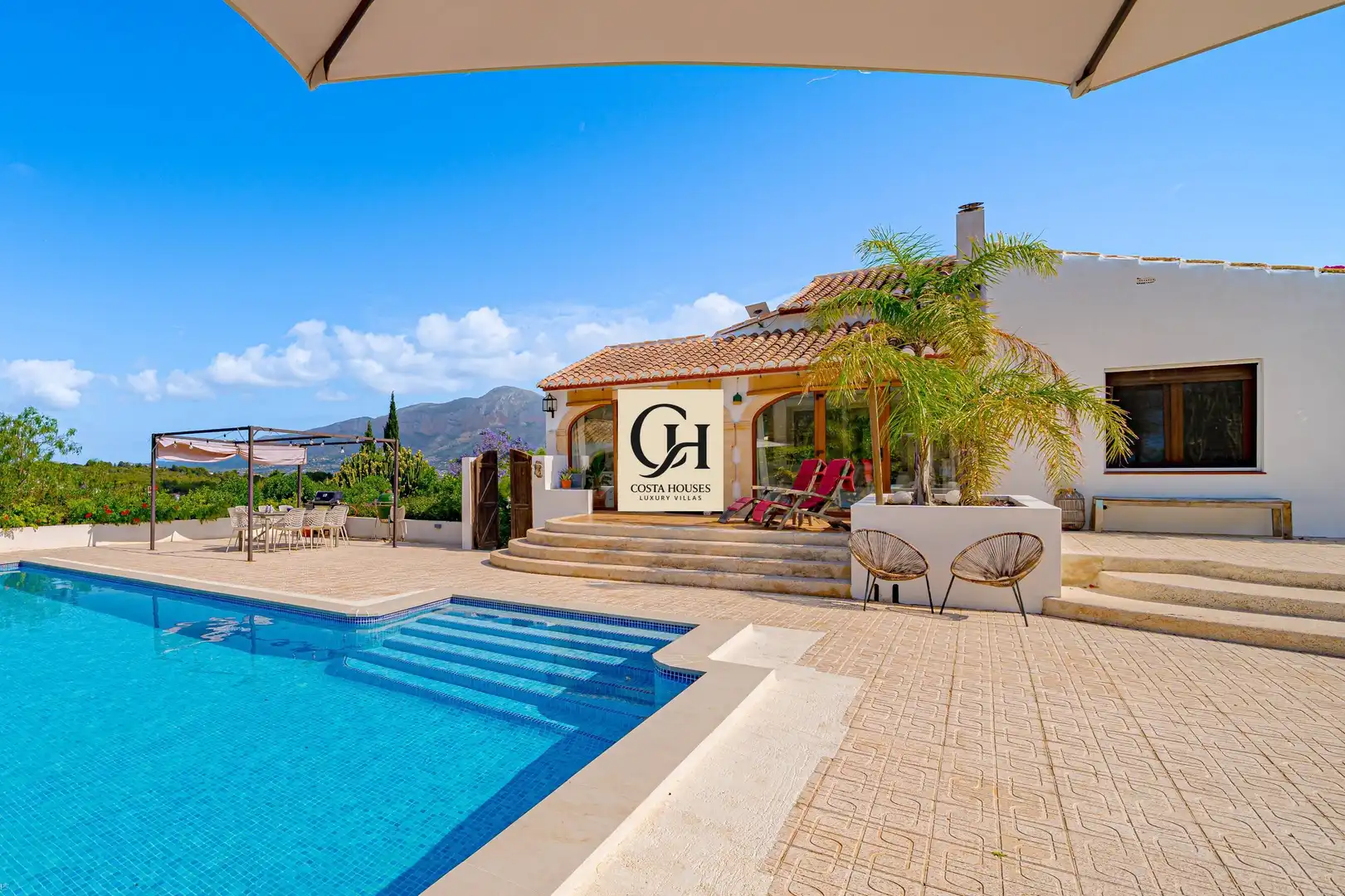 Terrassa de Casa o xalet en venda en Jávea / Xàbia amb Aire condicionat, Jardí privat i Terrassa