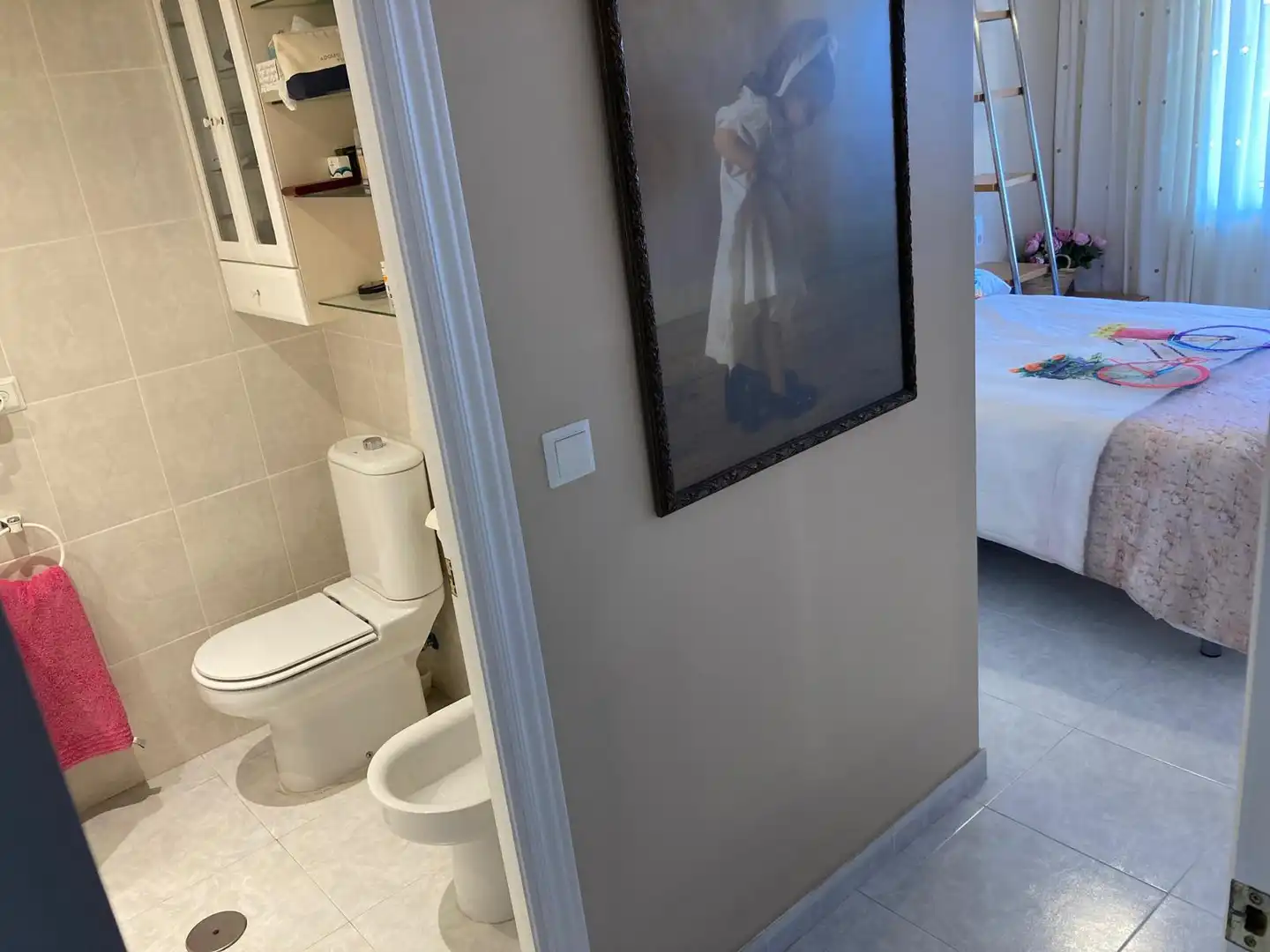 Bathroom of Attic for rent in Cullera  with Terrace, Furnished and Community pool