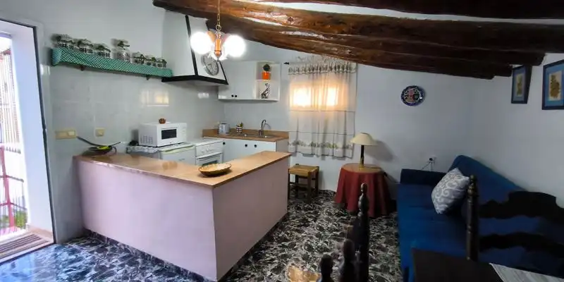 Cuina de Casa o xalet en venda en Lorca amb Jardí privat