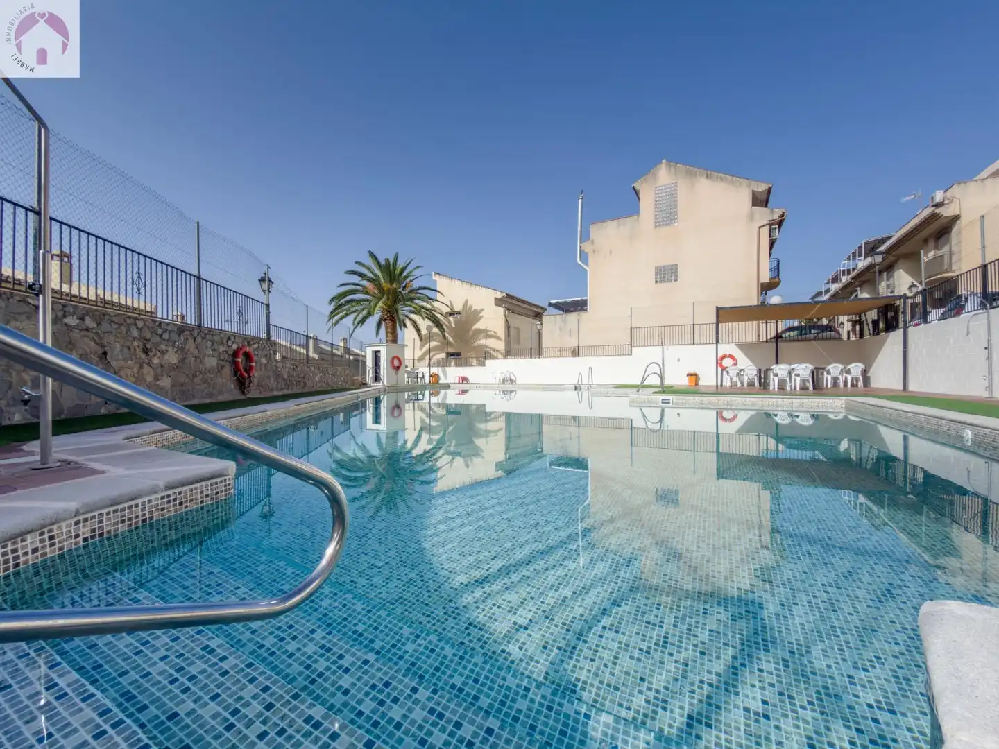 Swimming pool of Detached homes for sale in Cenes de la Vega  with Air Conditioner, Heating and Terrace