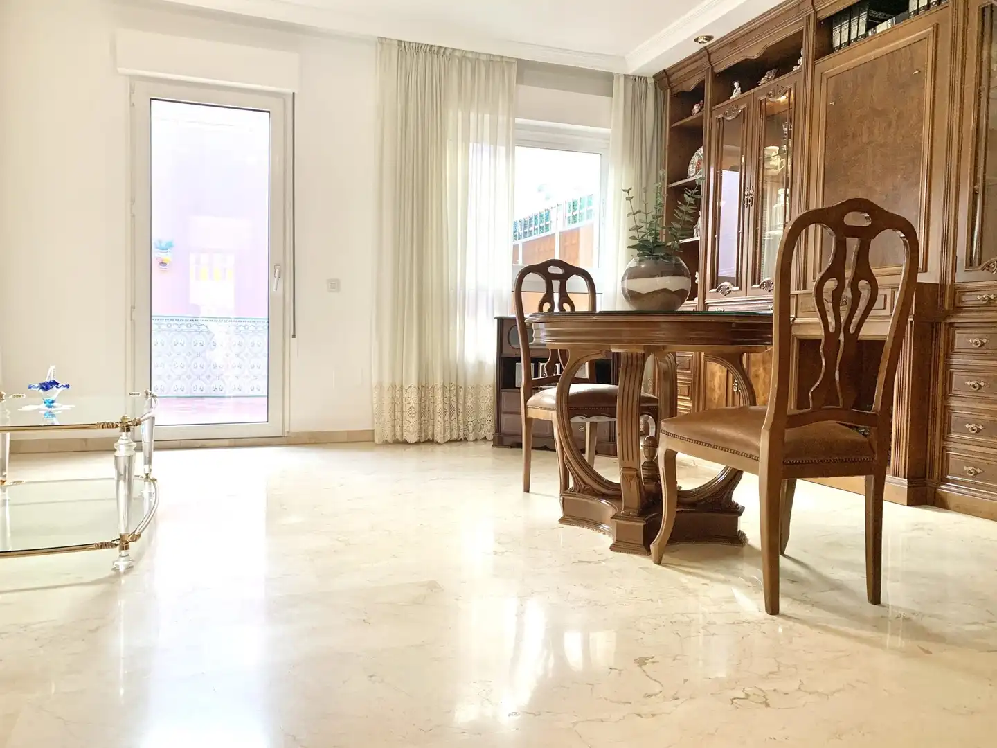 Comedor de Casa adosada de alquiler en Alcobendas con Aire acondicionado, Calefacción y Terraza