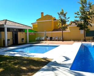 Swimming pool of Single-family semi-detached for sale in Málaga Capital  with Air Conditioner