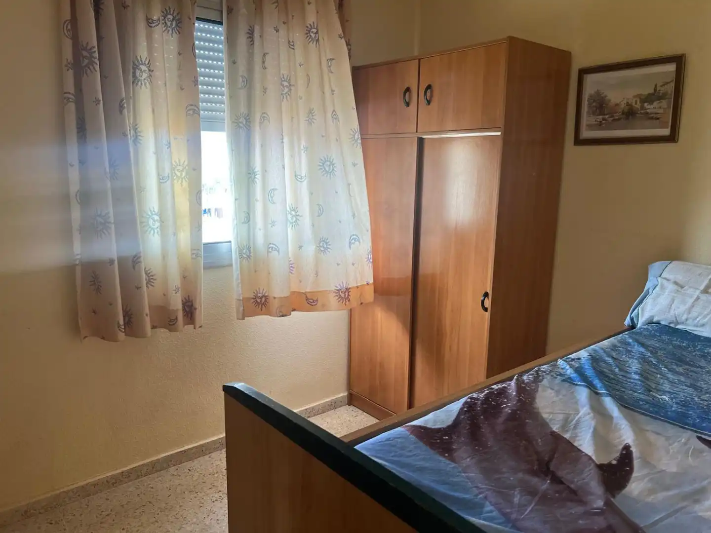 Bedroom of Flat for sale in Sevilla  with Air Conditioner