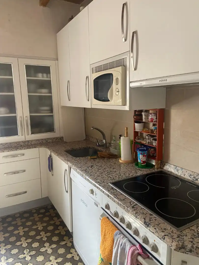 Cuina de Finca rústica en venda en Castrillo de Riopisuerga amb Jardí privat i Traster
