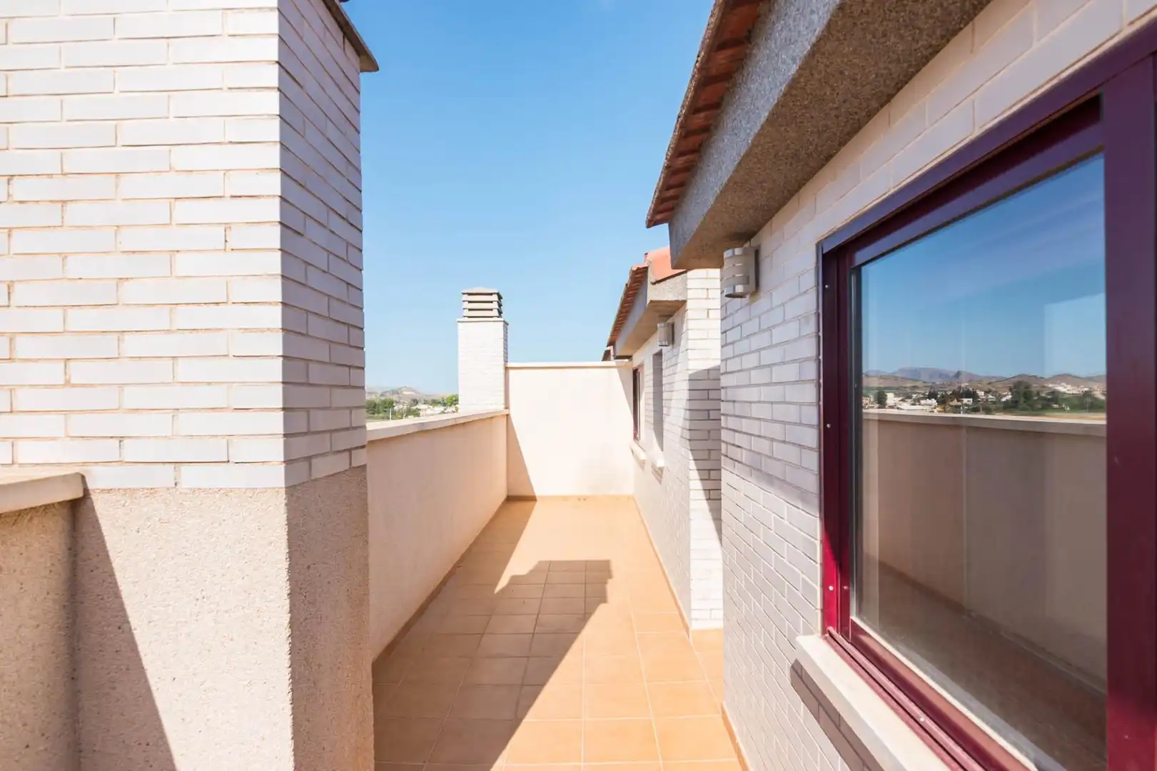 Terraza de Piso de alquiler en Murcia con Aire acondicionado y Terraza