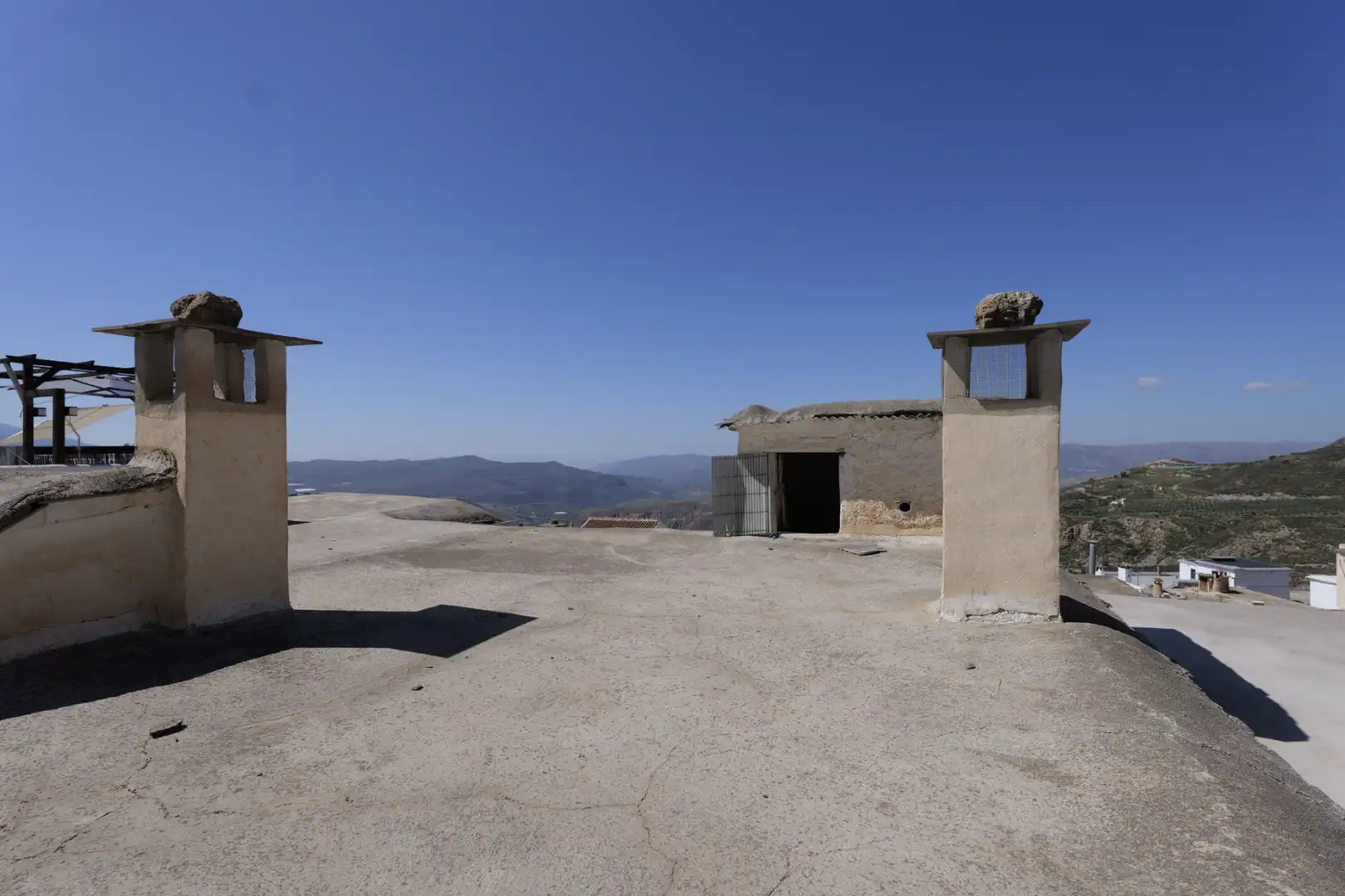 Vista exterior de Casa adosada en venta en Nevada con Terraza y Amueblado